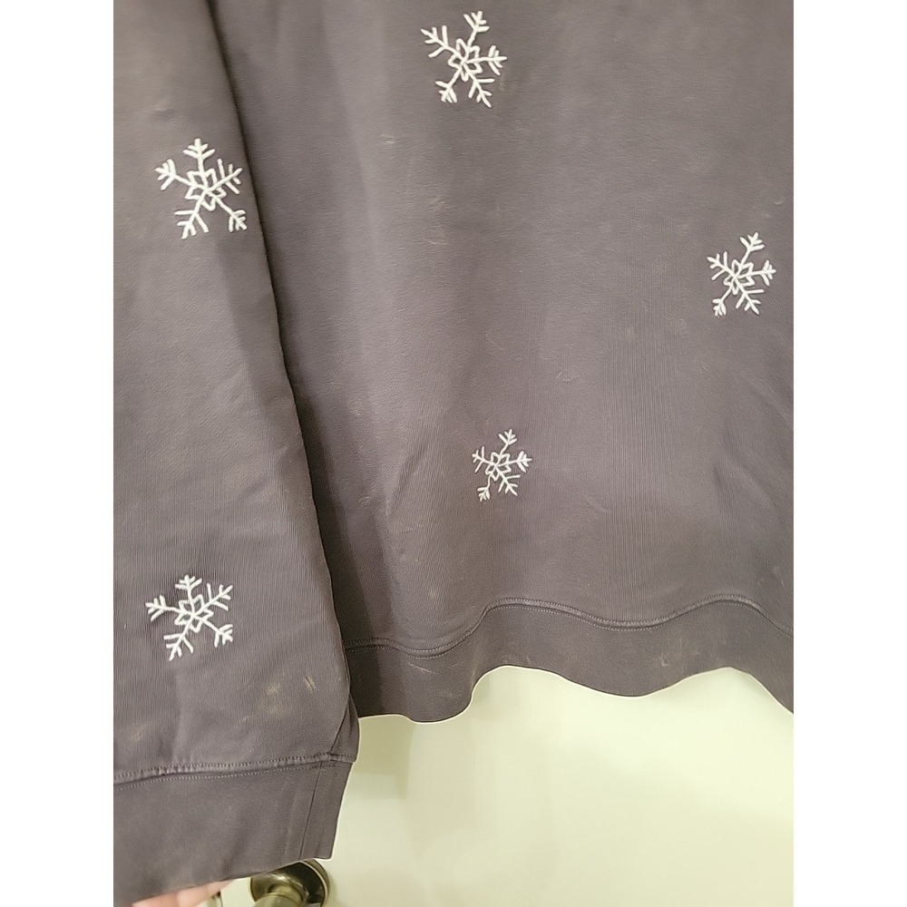 NWT Disney Sweatshirt Womens 1X Gray The Nightmare Before Christmas Jack Sally - Picture 7 of 7